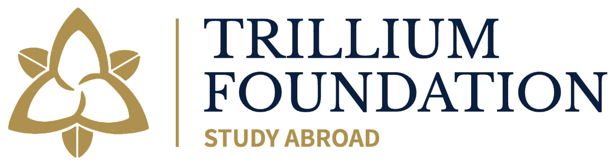 Trillium foundation study abroad logo